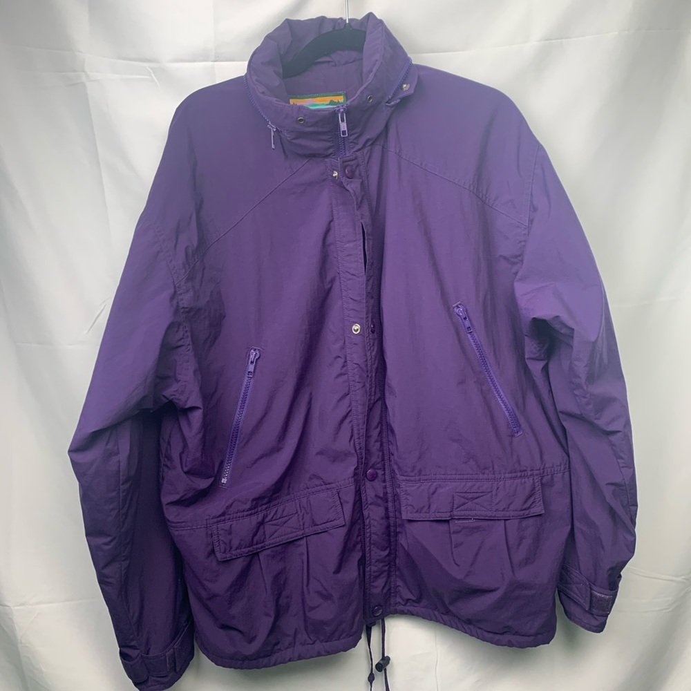 LL bean winter puffer jacket coat